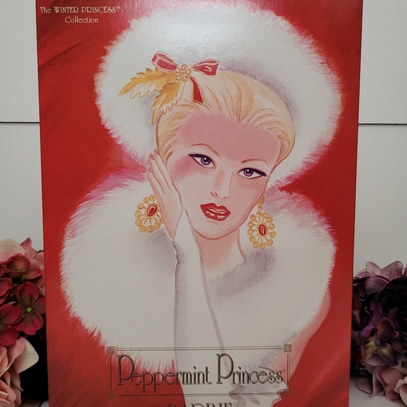 Vintage 1994 Limited Edition The Winter Princess Collection Peppermint Princess - Picture 9 of 9